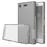 Чехол Nillkin Nature case для Sony Xperia XZ1 compact (серый, гелевый)