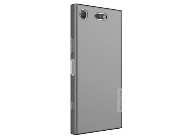 Чехол Nillkin Nature case для Sony Xperia XZ1 compact (серый, гелевый)