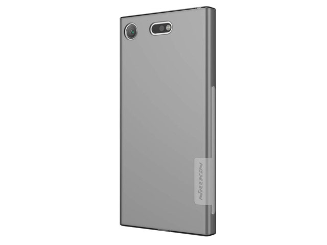 Чехол Nillkin Nature case для Sony Xperia XZ1 compact (серый, гелевый)