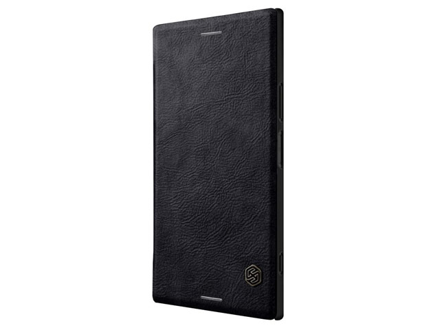 Чехол Nillkin Qin leather case для Sony Xperia XZ1 (черный, кожаный)