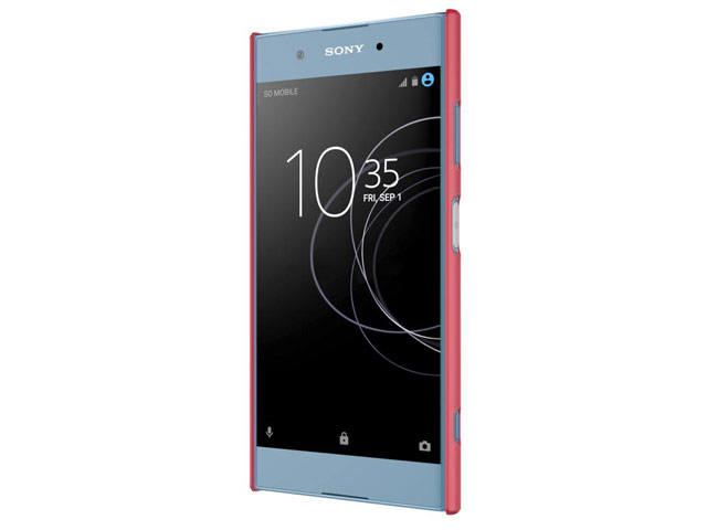 Чехол Nillkin Hard case для Sony Xperia XA1 plus (красный, пластиковый)