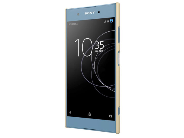 Чехол Nillkin Hard case для Sony Xperia XA1 plus (золотистый, пластиковый)