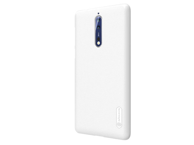Чехол Nillkin Hard case для Nokia 8 (белый, пластиковый)