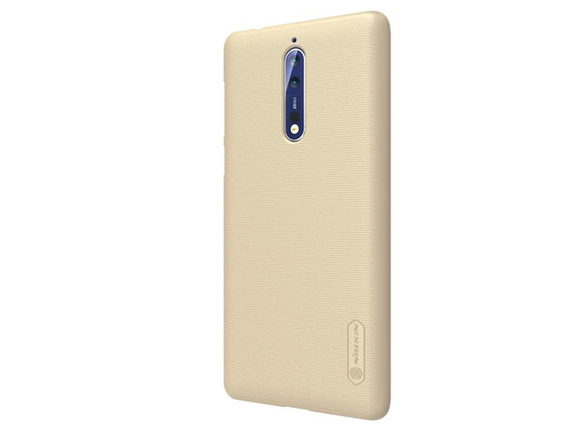 Чехол Nillkin Hard case для Nokia 8 (золотистый, пластиковый)