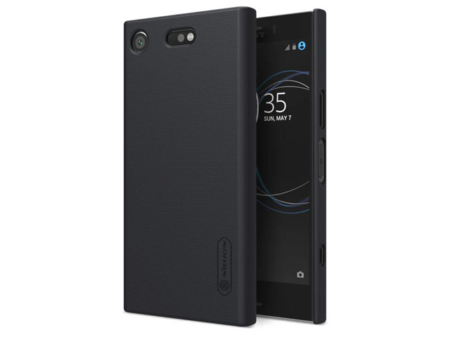 Чехол Nillkin Hard case для Sony Xperia XZ1 compact (черный, пластиковый)