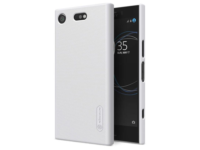 Чехол Nillkin Hard case для Sony Xperia XZ1 compact (белый, пластиковый)