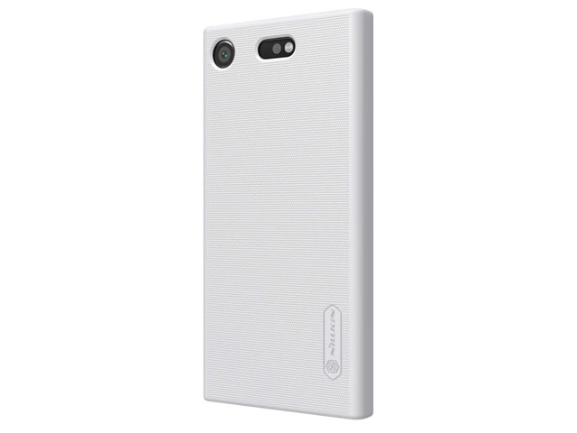 Чехол Nillkin Hard case для Sony Xperia XZ1 compact (белый, пластиковый)