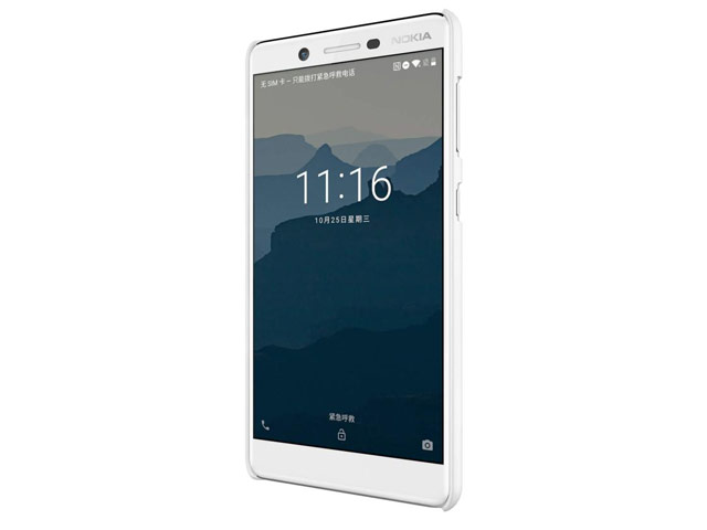 Чехол Nillkin Hard case для Nokia 7 (белый, пластиковый)