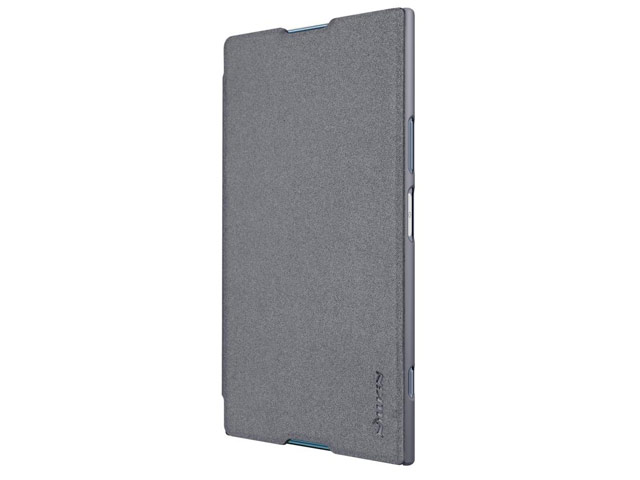 Чехол Nillkin Sparkle Leather Case для Sony Xperia XA1 plus (темно-серый, винилискожа)