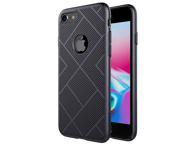 Чехол Nillkin Air case для Apple iPhone 8 (черный, пластиковый)