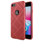 Чехол Nillkin Air case для Apple iPhone 8 (красный, пластиковый)