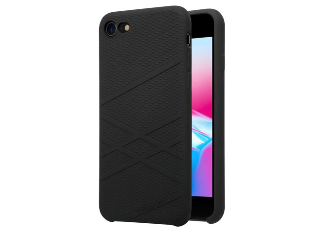 Чехол Nillkin Flex case для Apple iPhone 7/8 (черный, гелевый)