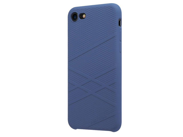 Чехол Nillkin Flex case для Apple iPhone 7/8 (синий, гелевый)