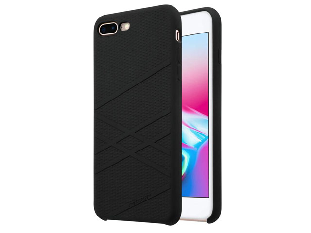 Чехол Nillkin Flex case для Apple iPhone 7/8 plus (черный, гелевый)