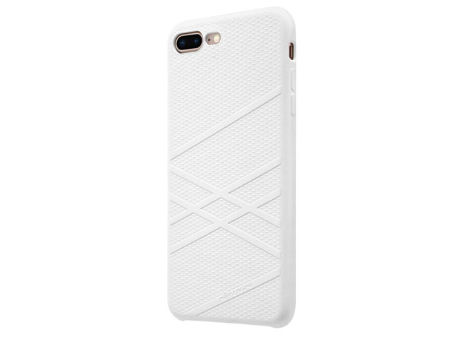 Чехол Nillkin Flex case для Apple iPhone 7/8 plus (белый, гелевый)