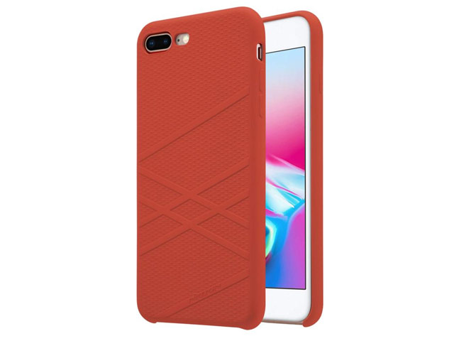 Чехол Nillkin Flex case для Apple iPhone 7/8 plus (красный, гелевый)