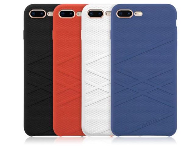 Чехол Nillkin Flex case для Apple iPhone 7/8 plus (синий, гелевый)