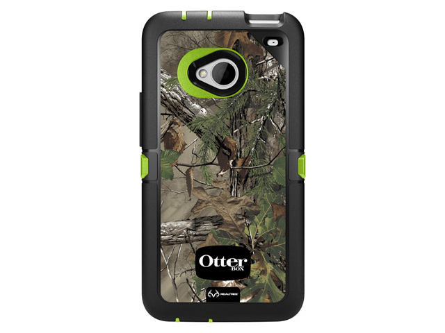 Чехол Otterbox Defender Realtree Case для HTC One 801e (HTC M7) (зеленый, пластиковый)