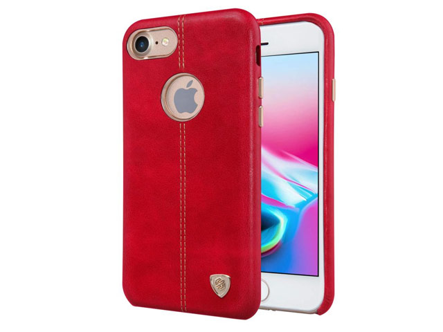 Чехол Nillkin Englon Leather Cover для Apple iPhone 8 (красный, кожаный)