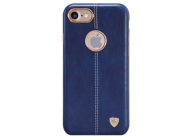 Чехол Nillkin Englon Leather Cover для Apple iPhone 8 (синий, кожаный)