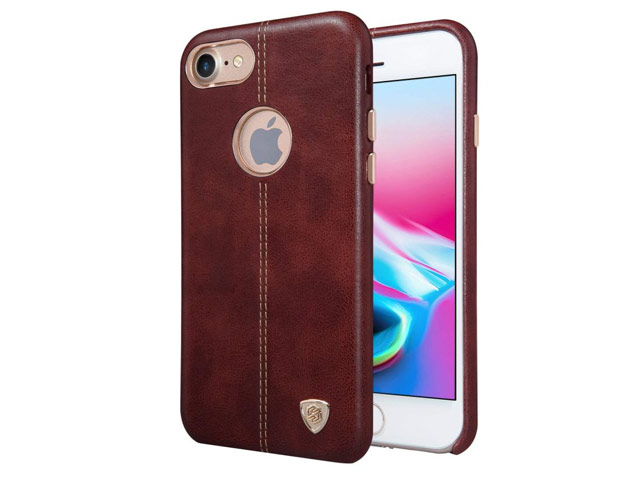 Чехол Nillkin Englon Leather Cover для Apple iPhone 8 (коричневый, кожаный)