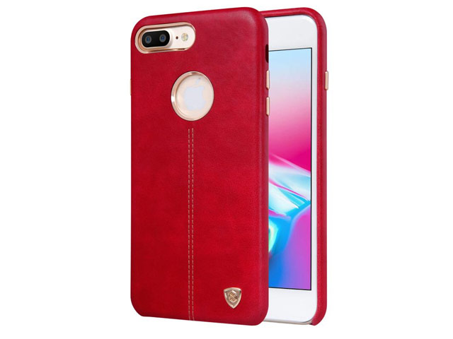 Чехол Nillkin Englon Leather Cover для Apple iPhone 8 plus (красный, кожаный)