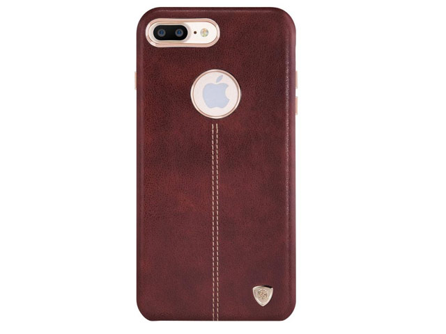 Чехол Nillkin Englon Leather Cover для Apple iPhone 8 plus (коричневый, кожаный)