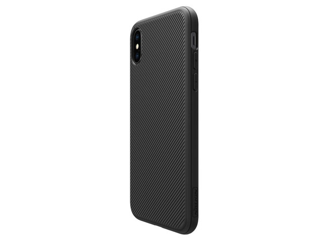 Чехол Nillkin Eton case для Apple iPhone X (черный, пластиковый)