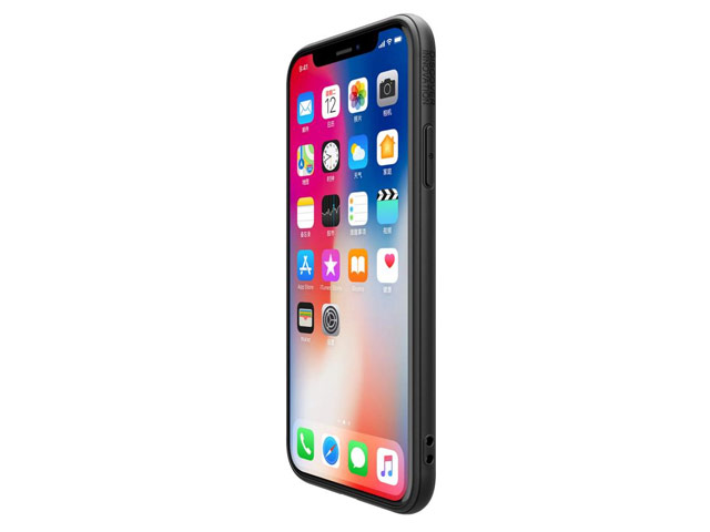 Чехол Nillkin Eton case для Apple iPhone X (черный, пластиковый)