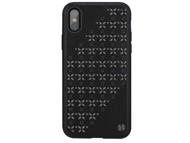 Чехол Nillkin Star Case для Apple iPhone X (черный, кожаный)