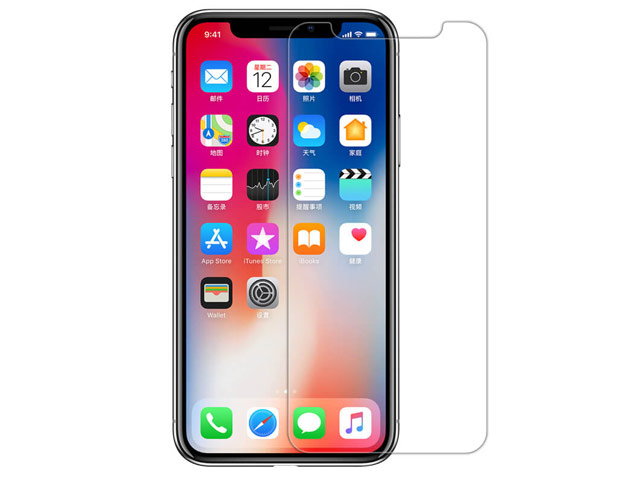 Защитная пленка Nillkin Glass Screen для Apple iPhone X (стеклянная)