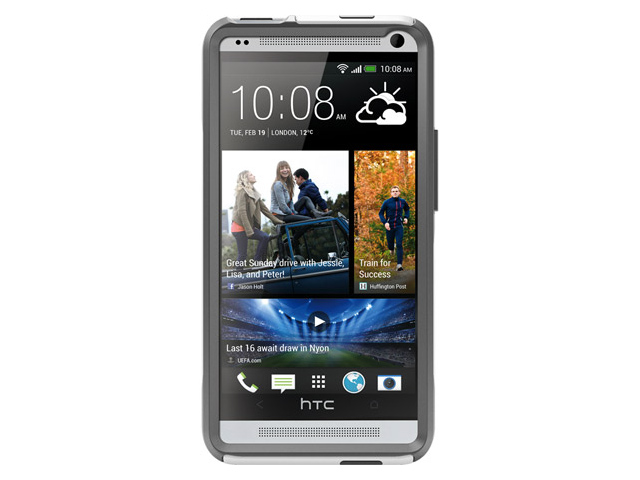 Чехол Otterbox Commuter Series Case для HTC One 801e (HTC M7) (белый, пластиковый)
