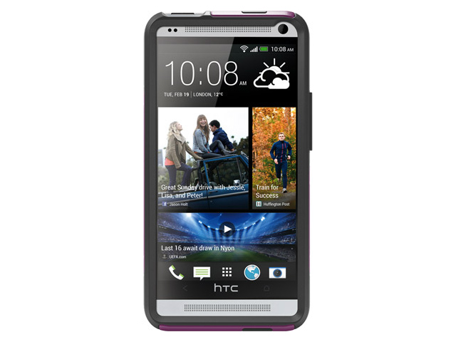 Чехол Otterbox Defender Series Case для HTC One 801e (HTC M7) (фиолетовый, пластиковый)