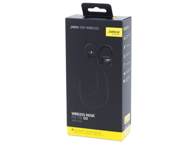 Беспроводные наушники Jabra Step Wireless (черные, пульт/микрофон)