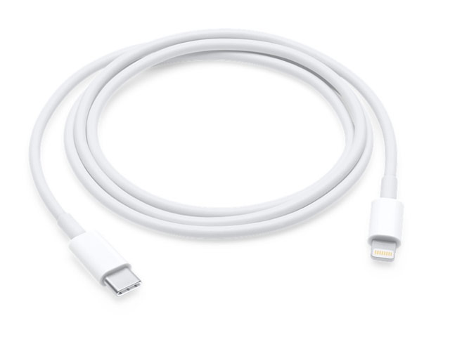 USB-кабель Apple USB-C to Lightning Cable универсальный (Lightning, USB-C, 1 метр, белый)