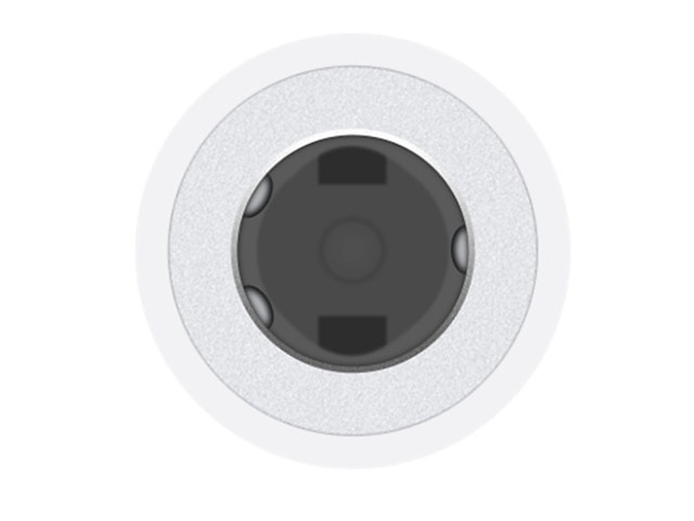 Адаптер Apple Lightning to Headphone Jack универсальный (Lightning, miniJack 3.5 мм, белый)
