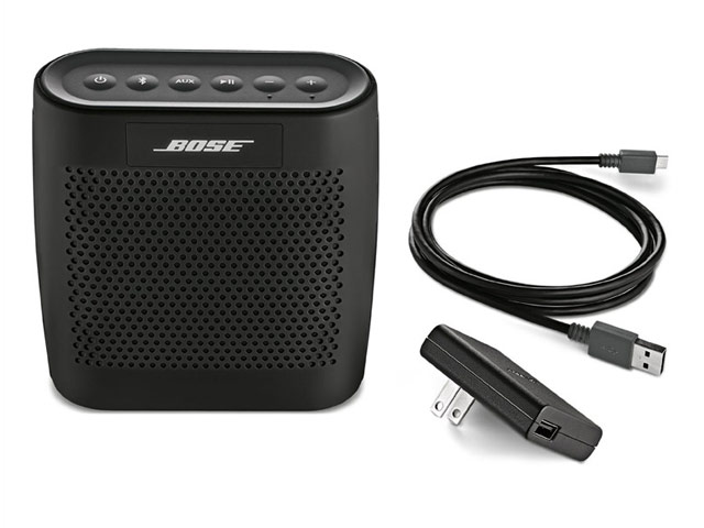 Портативная колонка Bose SoundLink Colour (черная, беcпроводная, моно)