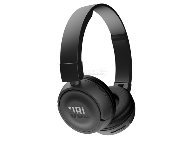 Наушники JBL Wireless On-Ear Headphones T450BT универсальные (беспроводные, черные, микрофон)