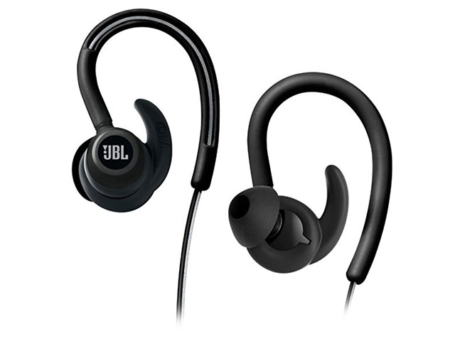 Беспроводные наушники JBL Reflect Contour (черные, пульт/микрофон)