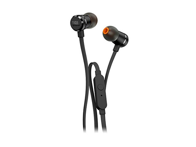 Наушники JBL In-Ear Headphones T110 (черный, пульт/микрофон)