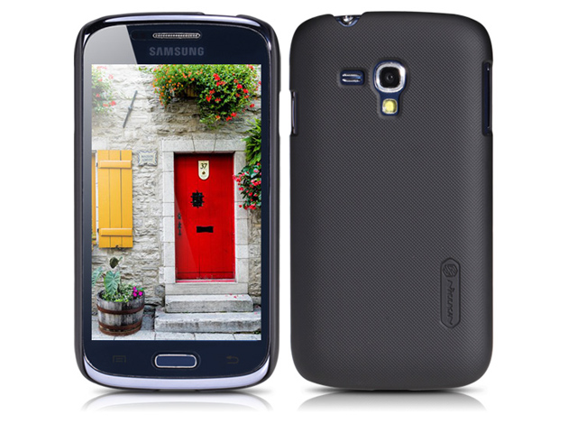 Чехол Nillkin Hard case для Samsung Galaxy Duos i8262D (черный, пластиковый)
