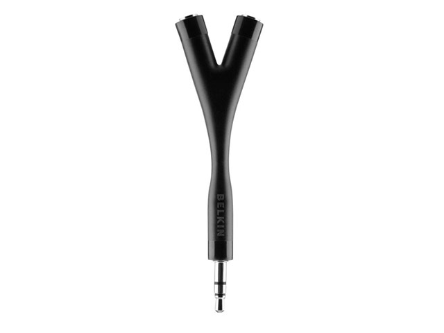 Сплиттер Belkin Headphone Splitter (черный, разъемы 3.5 мм)