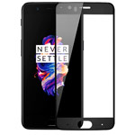 Защитная пленка OnePlus 3D Tempered Glass Protector для OnePlus 5 (стеклянная, черная)