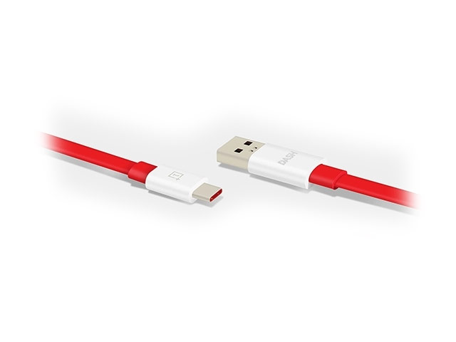 USB-кабель OnePlus Dash Type-C Cable универсальный (USB Type C, 1 метр, красный)