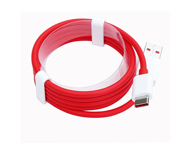 USB-кабель OnePlus Dash Type-C Cable универсальный (USB Type C, 1 метр, красный)