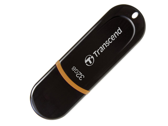 Флеш-карта Transcend JetFlash 300 (32Gb, USB 2.0, черная)