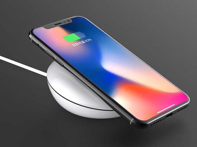 Беспроводное зарядное устройство Devia Fast Wireless Charger (Fast Charge, черное, стандарт QI)