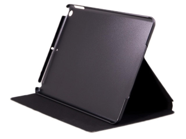 Чехол Devia Flax Flip case для Apple iPad Air/iPad 2017 (черный, матерчатый)