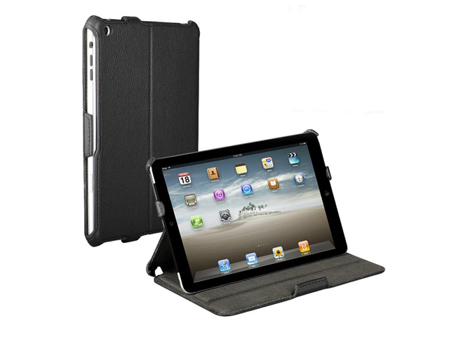 Чехол Yotrix FlipCase для Apple iPad mini (черный, кожанный)