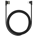 USB-кабель Devia 90 Connector Cable универсальный (USB Type C, 1 метр, черный)